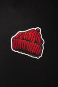 Red Beanie Sticker