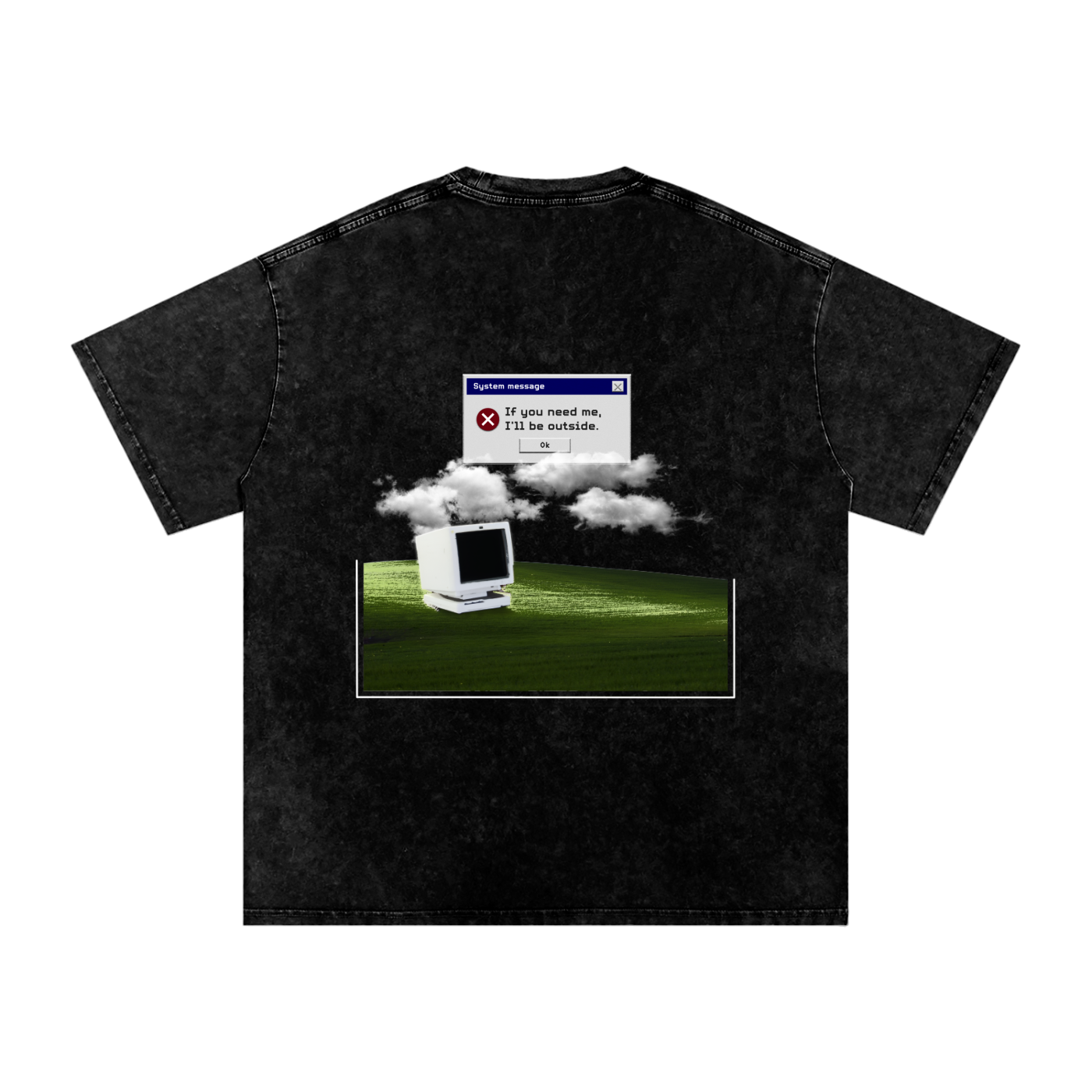 "I'll Be Outside" Tee