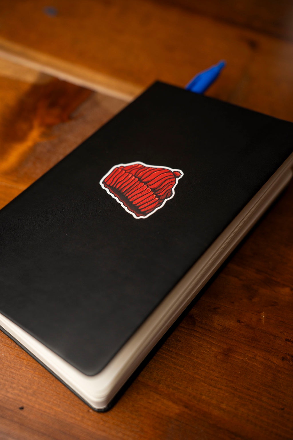 Red Beanie Sticker